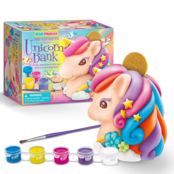 Ստեղծագործական հավաքածու "Mini Glitter Unicorn Bank" 4M