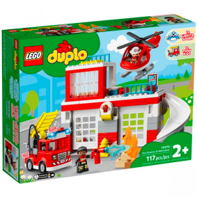 Կոնստրուկտոր 10970 Հրշեջի մաս և ուղղաթիռ LEGO 
