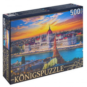 Փազլ ШТK500-6799 Բուդապեշտ 500էլ․ Konigspuzzle