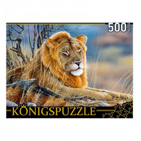Փազլ РУКK500-3698 Առյուծ 500էլ․ Konigspuzzle