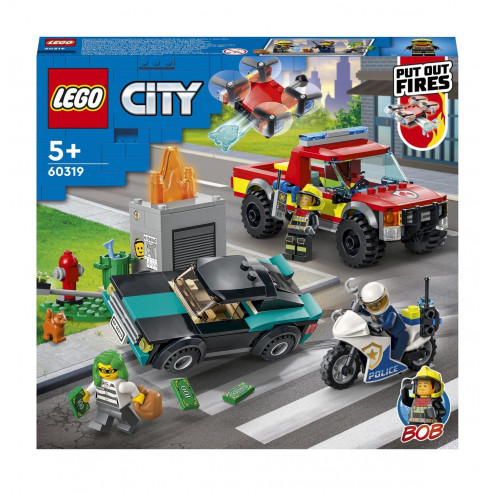 Կոնստրուկտոր 60319 Հրշեջ և ոստիկան LEGO CITY