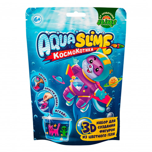 Հավաքածու AQ003  գունավոր գել Aqua Slime