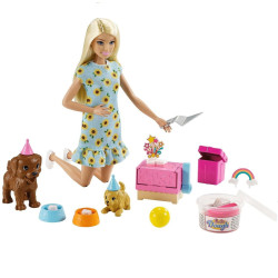 Տիկնիկ շնիկների հետ "Շնիկների խնջույքը", Barbie