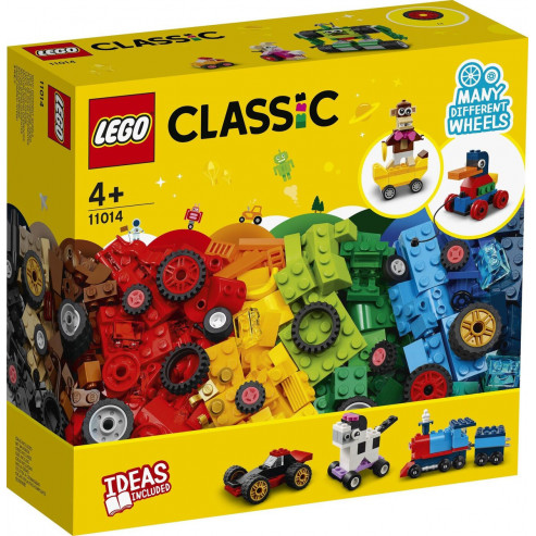 Կոնստրուկտոր 11014 խորանարդիկներ և անիվներ LEGO 
