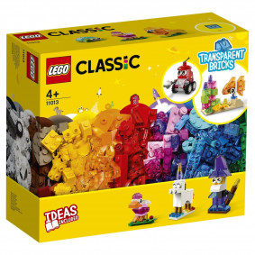 Կոնստրուկտոր 11013 թափանցիկ խորանարդիկներ LEGO