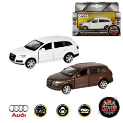 Машина мет. 1:43 Audi Q7, откр.двери, цвета в ассорт., 11см (870134)