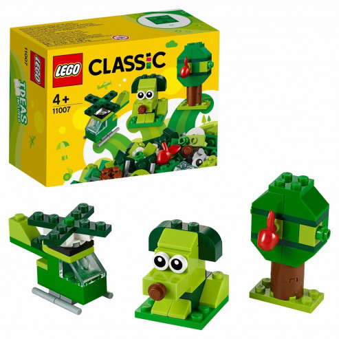Կոնստրուկտոր 11007 Կանաչ հավաքածու LEGO CLASSIC