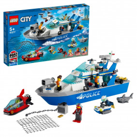 Կոնստրուկտոր 60277 Police Մոտորանավակ LEGO CITY