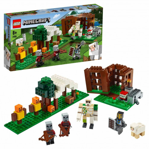 Конструктор 21159 Аванпост разбойников LEGO Minecraft