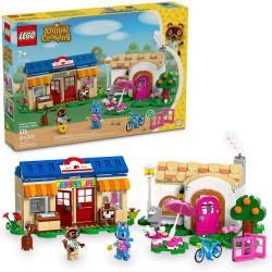 Կոնստրուկտոր "Նուկի կիրճը և Ռոզիի տնակը","Lego Animal crossing"