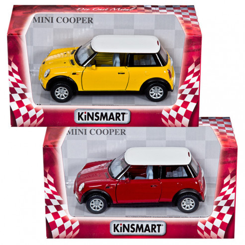 Մեքենա 1:28 Mini Cooper S KT5059W իներցիոն ТМ KINS