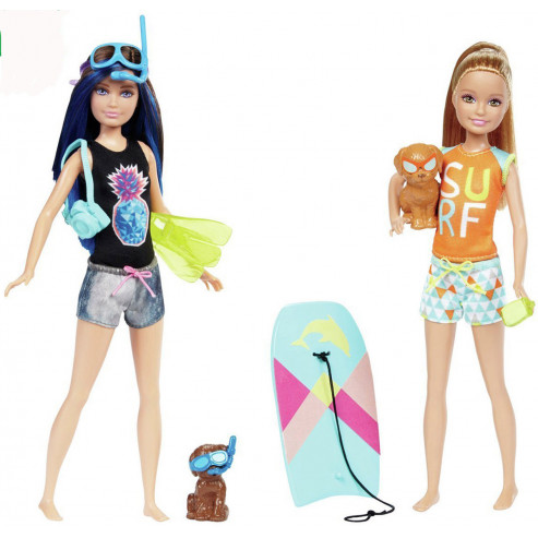 Տիկնիկ FBD68 «Ծովային արկածները» Քույրեր Barbie