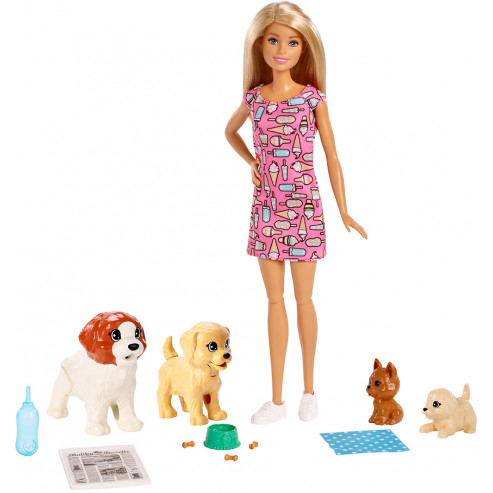 Հավաքածու FXH08 Շնիկների մանկապարտեզ Barbie