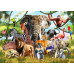 Collection ANIMALS. Животные Африки. 80 деталей. Размер 20,5 х 29см. Средний размер детали 3,5см 7+