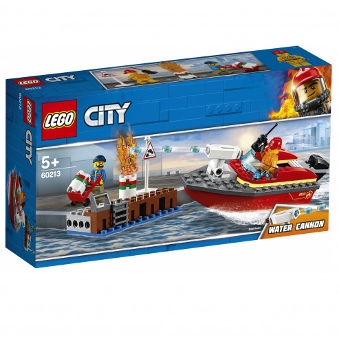 Կոնստրուկտոր 60213 Հրդեհ նավահանգստում LEGO CITY