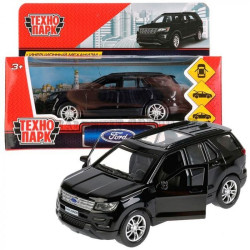 Մեքենա մետաղ․ FORD EXPLORER 12 սմ սև Технопарк