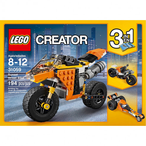 Կոնստրուկտոր 31059 Նարնջագույն մոտոցիկլետ LEGO