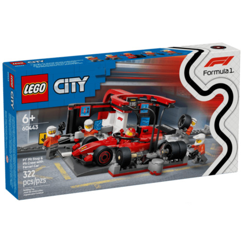 Կոնստրուկտոր 60443 Քաղաք Պիտ-ստոպ F1 Ferrari LEGO
