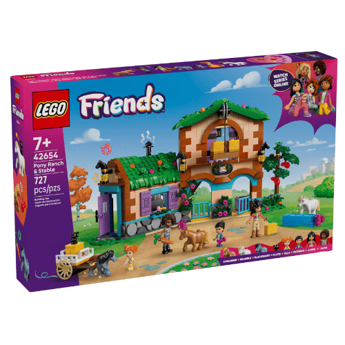 Կոնստրուկտոր "Ռանչո և ձիարշավարան", Friends Lego	