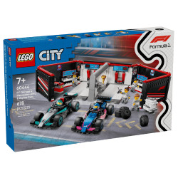 Կոնստրուկտոր "Ավտոտնակ և մեքենաներ,Mercedes-AMG և Alpine", City Lego