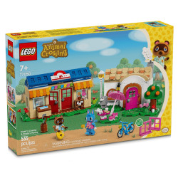 Կոնստրուկտոր "Նուկի կիրճը և Ռոզիի տնակը" Lego Animal crossing