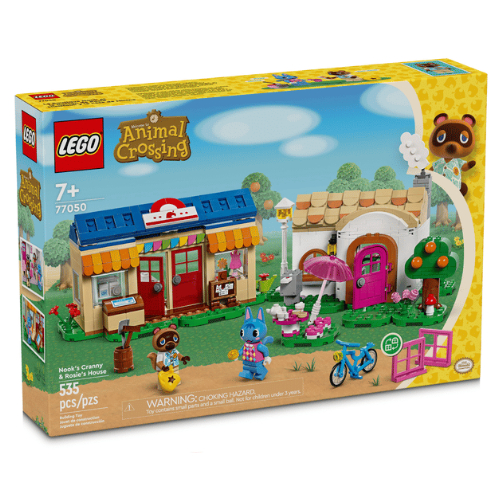 Կոնստրուկտոր "Նուկի կիրճը և Ռոզիի տնակը" Lego Animal crossing