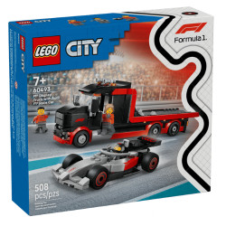 Կոնստրուկտոր "Բեռնատար F1 մեքենայով Audi" City Lego