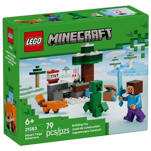 Կոնստրուկտոր "Ստիվի արկածները տայգայում", Minecraft Lego
