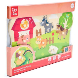Գլուխկոտրուկ «Ներդիրներ»՝ «Ֆերմայում» Hape