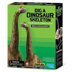 Խաղային հավաքածու պեղումներ "Brachiosaurus" 4M