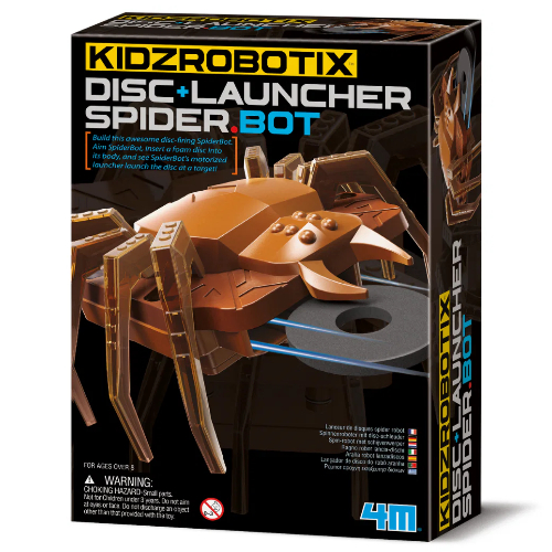 Սկավառակային նետիչ "SpiderBot" KidzRobotix 4M