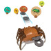 Սկավառակային նետիչ "SpiderBot" KidzRobotix 4M
