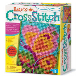 Ստեղծագործական հավաքածու "Knitting - Easy-To-Do Cross Stitch" 4M