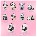 Արձանիկների հավաքածու "Panda Roll Ballet Performance Series"