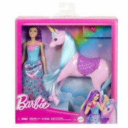Հավաքածու HYT62 "Տիկնիկ և միաեղջյուր" Barbie