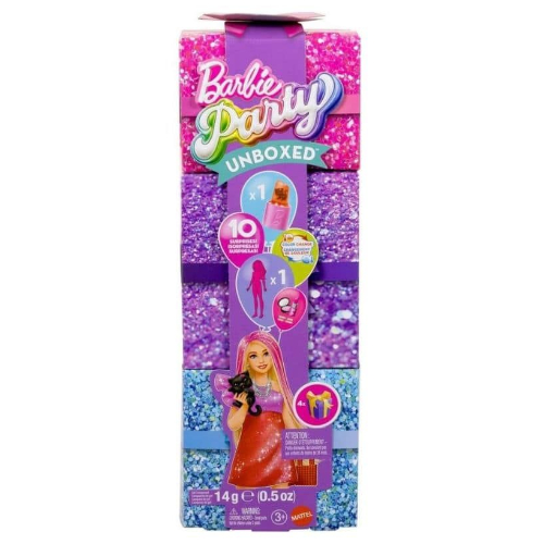 Անակնկալ հավաքածու JFY68 Party Unboxed Barbie
