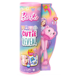 Տիկնիկ արջի հագուստով "Cutie Reveal", Barbie