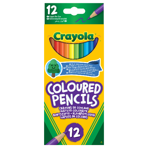 Մատիտներ գունավոր 12 գույն, Crayola 