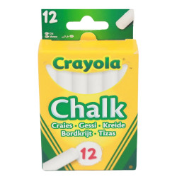 Կավիճներ սպիտակ 12 հատ, Crayola