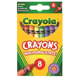 Յուղամատիտներ 8 գույն, Crayola