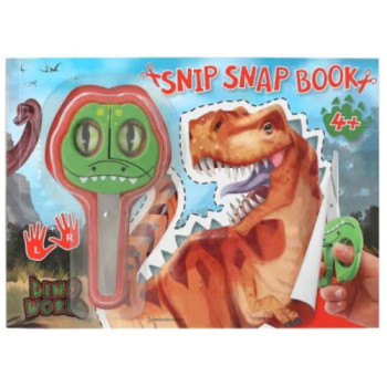 Բացվող գիրք "Snip Snap" Dino World