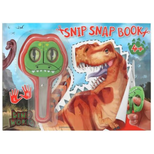 Բացվող գիրք "Snip Snap" Dino World