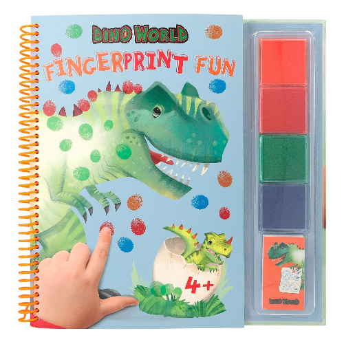 Նկարչական հավաքածու "Fingerprint Fun" Dino World