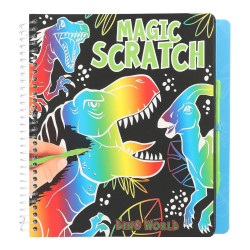 Նոթատետր "Magic-Scratch" Dino World