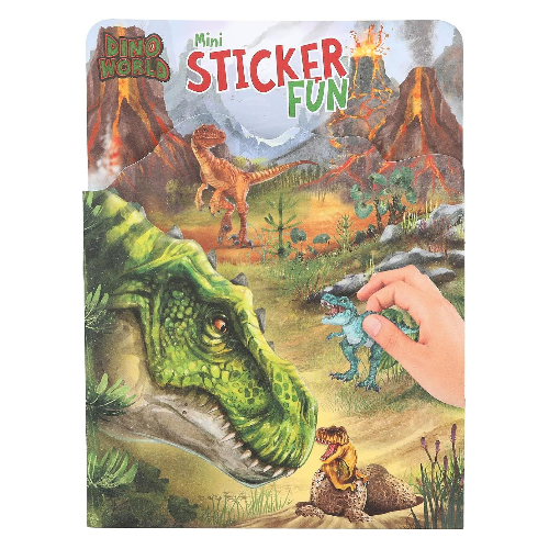 Նոթատետր "Dino World,Mini Sticker-Fun" Top Model