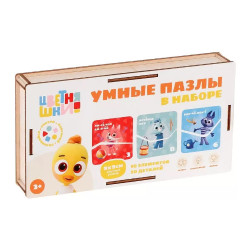 Умные пазлы "Цветняшки"