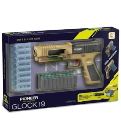 Ատրճանակ GLOCK I9 փափուկ փամփուշտներով