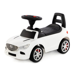 Ինքնագլոր-ավտոմեքենա "SuperCar"  №4 ազդանշանով (սպիտակ) ПОЛЕСЬЕ