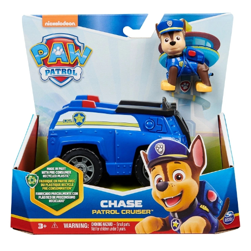 Щенячий патруль. Игр набор Машинка с фигуркой Чейз, 15см. Paw Patrol