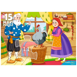 Մաքսի-փազլ "Ոսկե ձվիկը" 15 դետալ